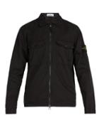Matchesfashion.com Stone Island - Zip Through Cotton Jacket - Mens - Black