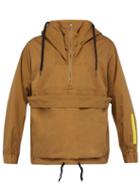 Matchesfashion.com P.a.m. - Detachable Pouch Hooded Cotton Blend Jacket - Mens - Brown