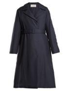 Matchesfashion.com The Row - Dundi Long Padded Coat - Womens - Navy