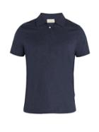 Matchesfashion.com Oliver Spencer - Hawthorn Cotton Polo Shirt - Mens - Navy