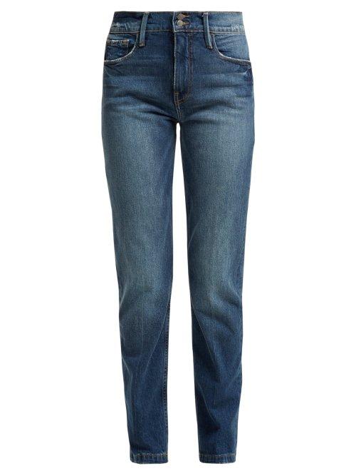 Matchesfashion.com Frame - Le Sylvie Straight Leg Jeans - Womens - Denim