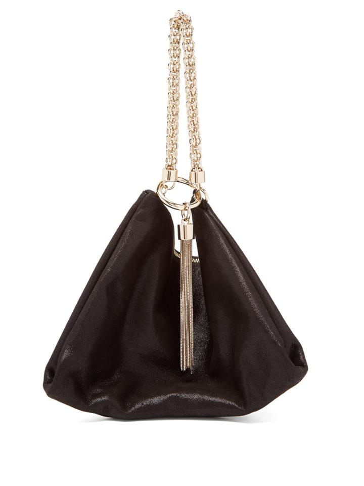 Jimmy Choo Callie Suede Clutch Bag