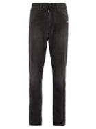 Matchesfashion.com Off-white - Shoelace Belt Slim Leg Jeans - Mens - Grey