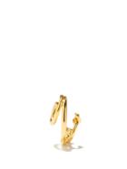 Charlotte Chesnais - Triplet 18kt Gold-plated Single Earring - Womens - Yellow Gold