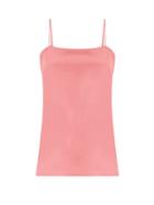 Matchesfashion.com Racil - Pumkin Square Neck Silk Crepe Cami Top - Womens - Pink