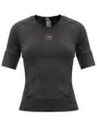 Matchesfashion.com Adidas By Stella Mccartney - Truepurpose Recycled-fibre Blend Performance Top - Womens - Black