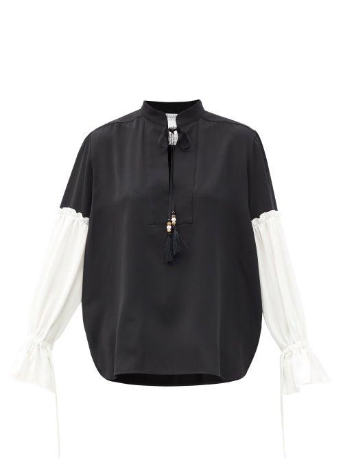 Matchesfashion.com Max Mara - Rail Blouse - Womens - Black