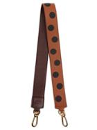 Matchesfashion.com Loewe - Polka Dot Leather Bag Strap - Womens - Tan Multi