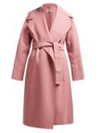 Matchesfashion.com S Max Mara - Dada Coat - Womens - Pink