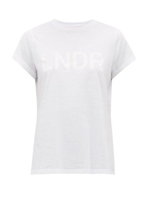 Matchesfashion.com Lndr - Logo Cotton T Shirt - Womens - White