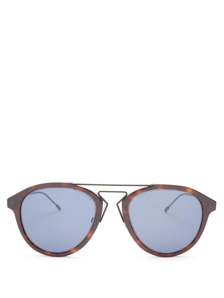 Dior Homme Sunglasses Blacktie 226fs Aviator Sunglasses