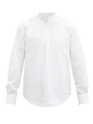 Matchesfashion.com Bourrienne Paris X - Epicurean Cotton-poplin Shirt - Mens - White