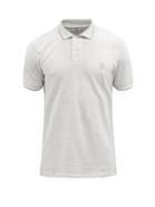 Brunello Cucinelli - Logo-embroidered Cotton-piqu Polo Shirt - Mens - Light Grey