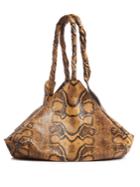 Givenchy Pyramid Python-effect Leather Tote
