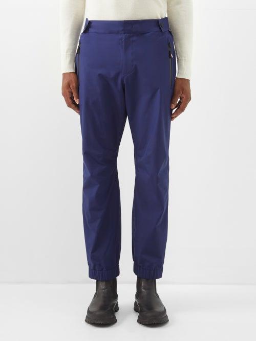 Moncler Grenoble - Gore-tex Slim-leg Trousers - Mens - Navy