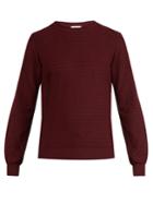 Brioni Zigzag Waffle-knit Cotton Sweater