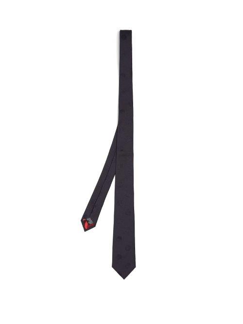 Matchesfashion.com Paul Smith - Polka Dot Tie - Mens - Navy