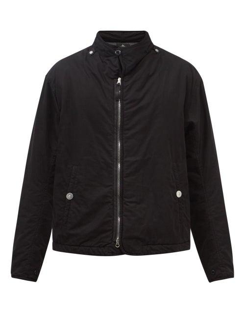 Stone Island Shadow Project - Augment Padded Cotton-blend Poplin Jacket - Mens - Black