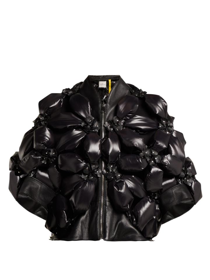 6 Moncler Noir Kei Ninomiya X Noir Kei Ninomiya Floral Jacket