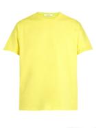 Matchesfashion.com Givenchy - 4g Logo Trim Cotton T Shirt - Mens - Yellow