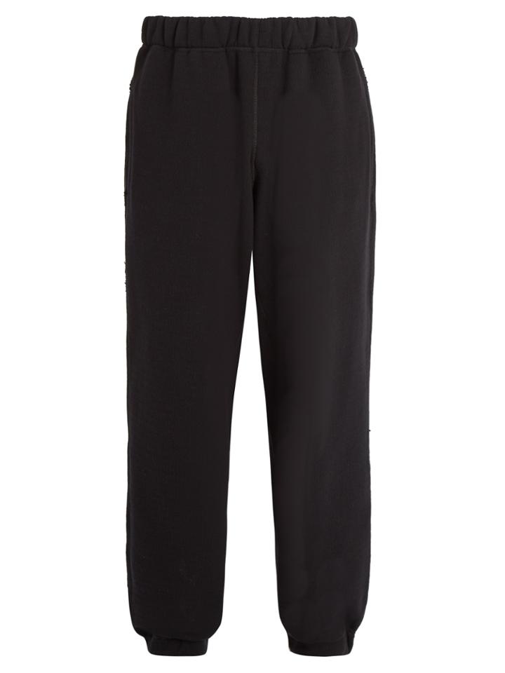 Raey Cotton-jersey Track Pants