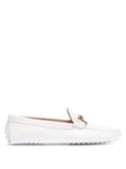 Matchesfashion.com Tod's - Gommino Patent Leather Loafers - Womens - White