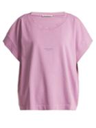 Matchesfashion.com Acne Studios - Tohnek Logo Print Cotton T Shirt - Womens - Pink