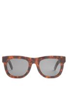 Matchesfashion.com Retrosuperfuture - Ciccio Acetate Sunglasses - Mens - Brown Multi