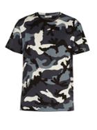 Valentino Camouflage-print Cotton Jersey T-shirt