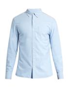 Frame Button-cuff Cotton-chambray Shirt