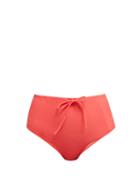 Matchesfashion.com Bower - Kit Drawstring Bikini Briefs - Womens - Red