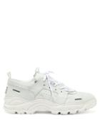 Matchesfashion.com Ami - Running Lucky 9 Panelled Nubuck Trainers - Mens - White