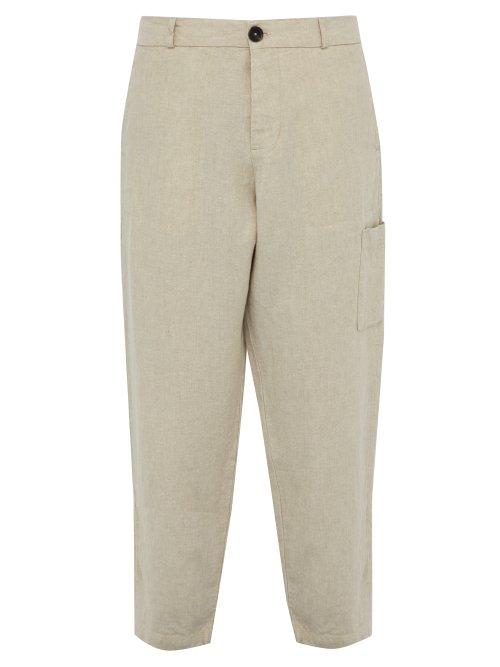 Matchesfashion.com Oliver Spencer - Judo Linen Trousers - Mens - White