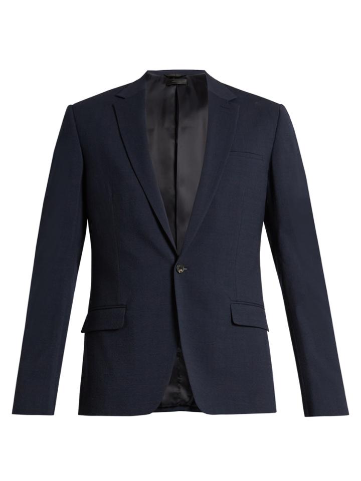 Calvin Klein Collection New Crosby Single-breasted Wool-blend Jacket