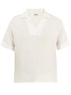 Hecho Ribbed Short-sleeved Silk-blend T-shirt
