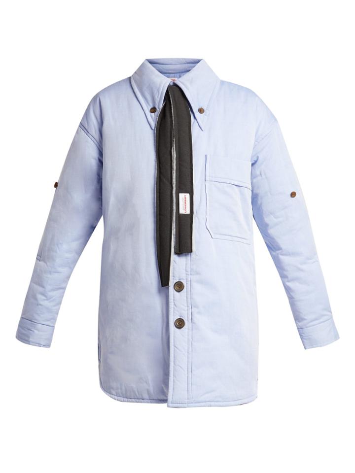 Charles Jeffrey Loverboy Claes Single-breasted Padded Cotton Jacket