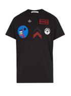 Givenchy Columbian-fit Badge-appliqu Cotton T-shirt