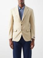 Polo Ralph Lauren - Single-breasted Stretch-cotton Blazer - Mens - Cream