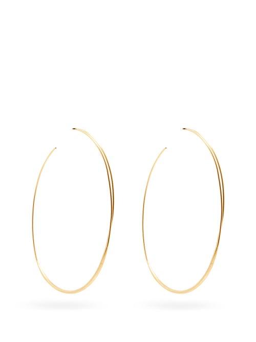 Matchesfashion.com Completedworks - A Way Of Life 14kt Gold-vermeil Hoop Earrings - Womens - Gold
