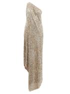Ashish - One-shoulder Sequinned Gown - Womens - Gold