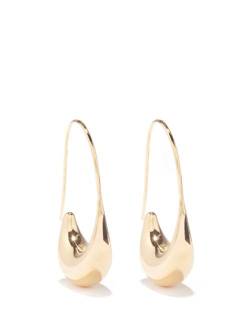 Colville - Hieroglyphic Gold-plated Earrings - Womens - Gold