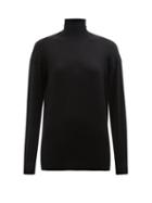 Tom Ford - Roll-neck Cashmere-blend Sweater - Womens - Black