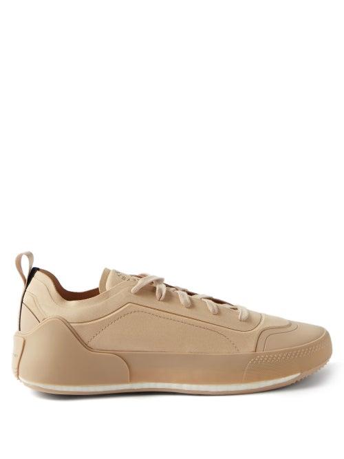 Adidas By Stella Mccartney - Treino Recycled-canvas Trainers - Womens - Beige