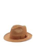 Borsalino Ribbon-embellished Panama Hat