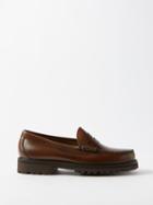 G.h. Bass & Co. - Weejuns 90s Larson Leather Penny Loafers - Mens - Brown