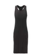 Matchesfashion.com Acne Studios - Irregular-ribbed Knitted Dress - Womens - Black