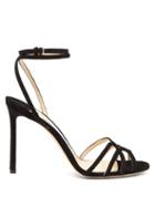 Matchesfashion.com Jimmy Choo - Mimi 100 Wrap Around Leather Sandals - Womens - Black
