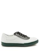 Marni Contrast-sole Low-top Leather Trainers