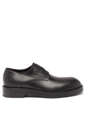 Ann Demeulemeester - Deluxe Leather Derby Shoes - Mens - Black