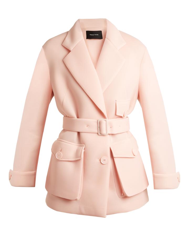 Simone Rocha Patch-pocket Neoprene Jacket